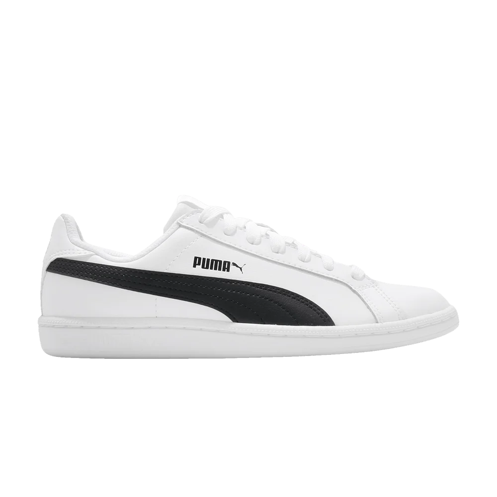 Кроссовки Puma Smash Leather 'White Black'