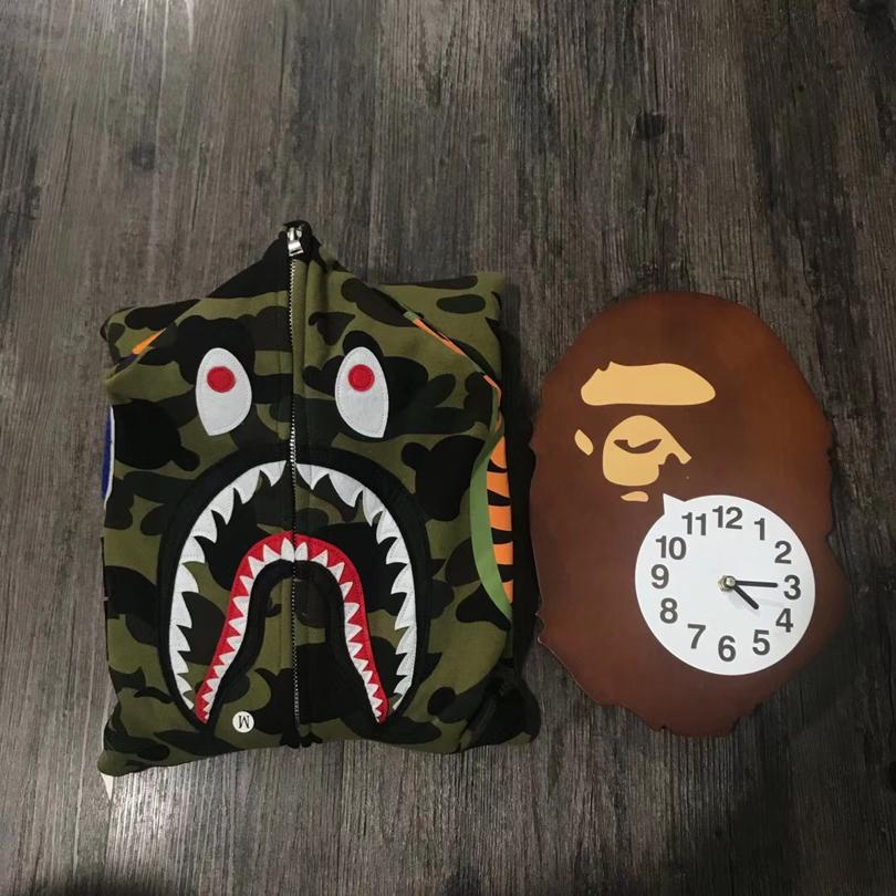 BAPE-1st-Camo-Shark-Full-Zip-Hoodie-Green-1