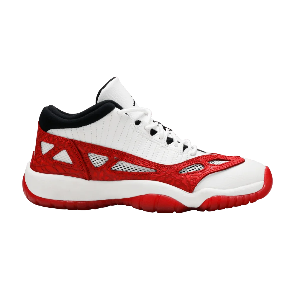 Krossovki-Air-Jordan-11-Retro-Low-IE-GS-Gym-Red