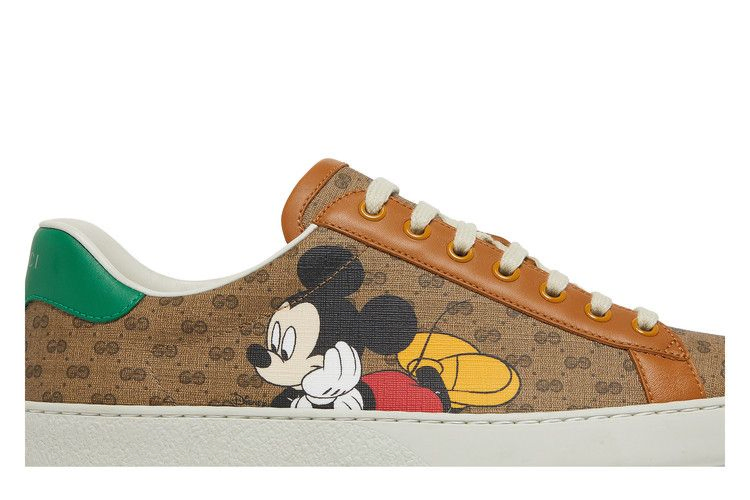 Кроссовки Disney x Gucci Ace Low 'Mickey Mouse - Beige'