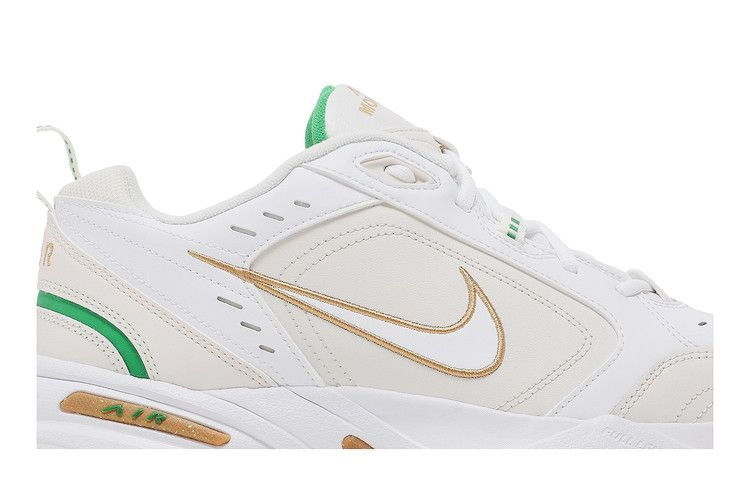 Кроссовки Nike Air Monarch IV 'White Lucky Green Gold'