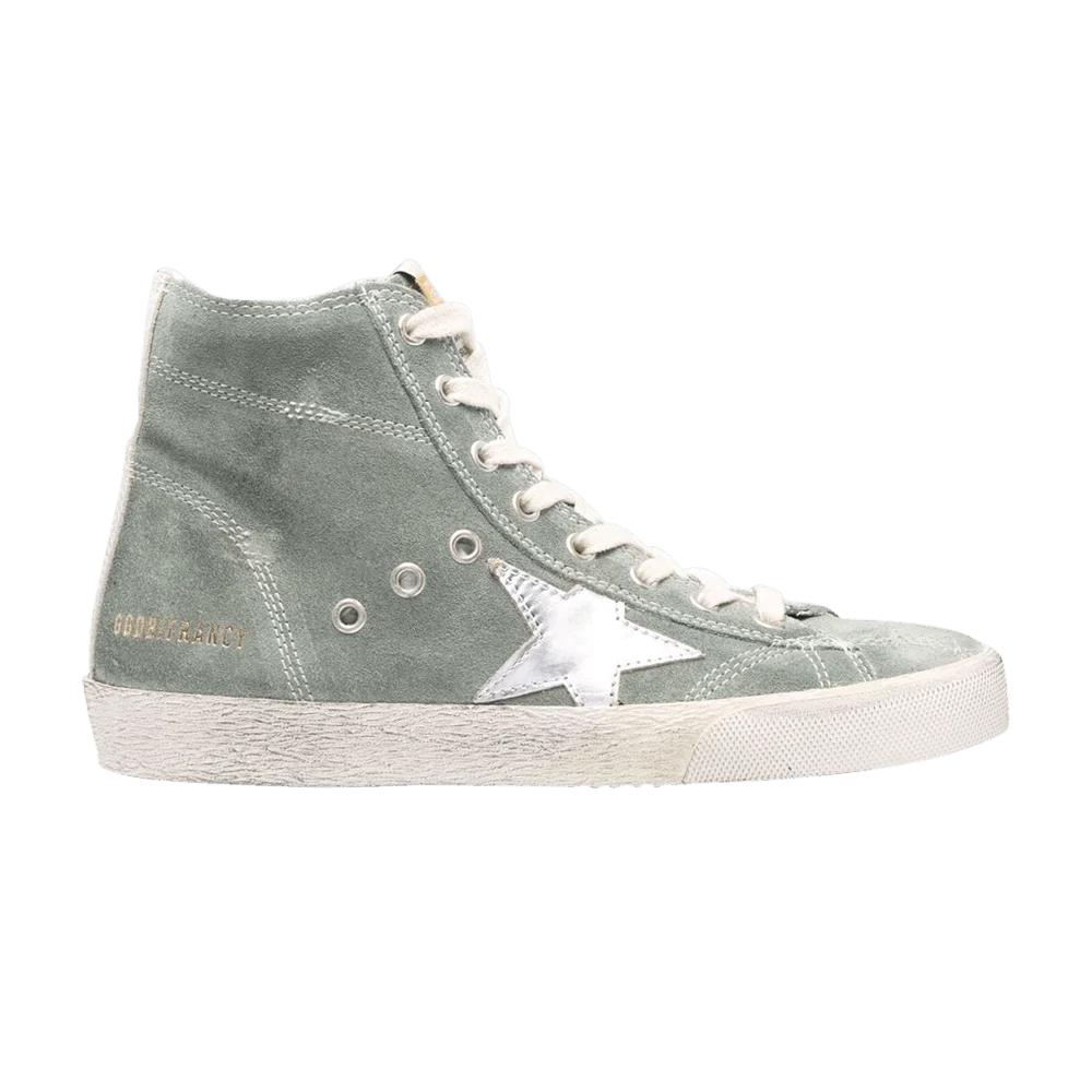 Krossovki-Golden-Goose-Wmns-Francy-High-Military-Green