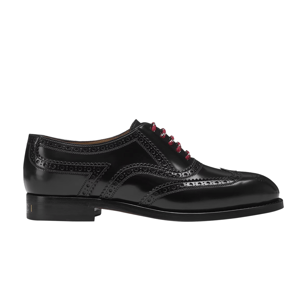 Кроссовки Gucci Cordovan Lux Lace Up 'Black'