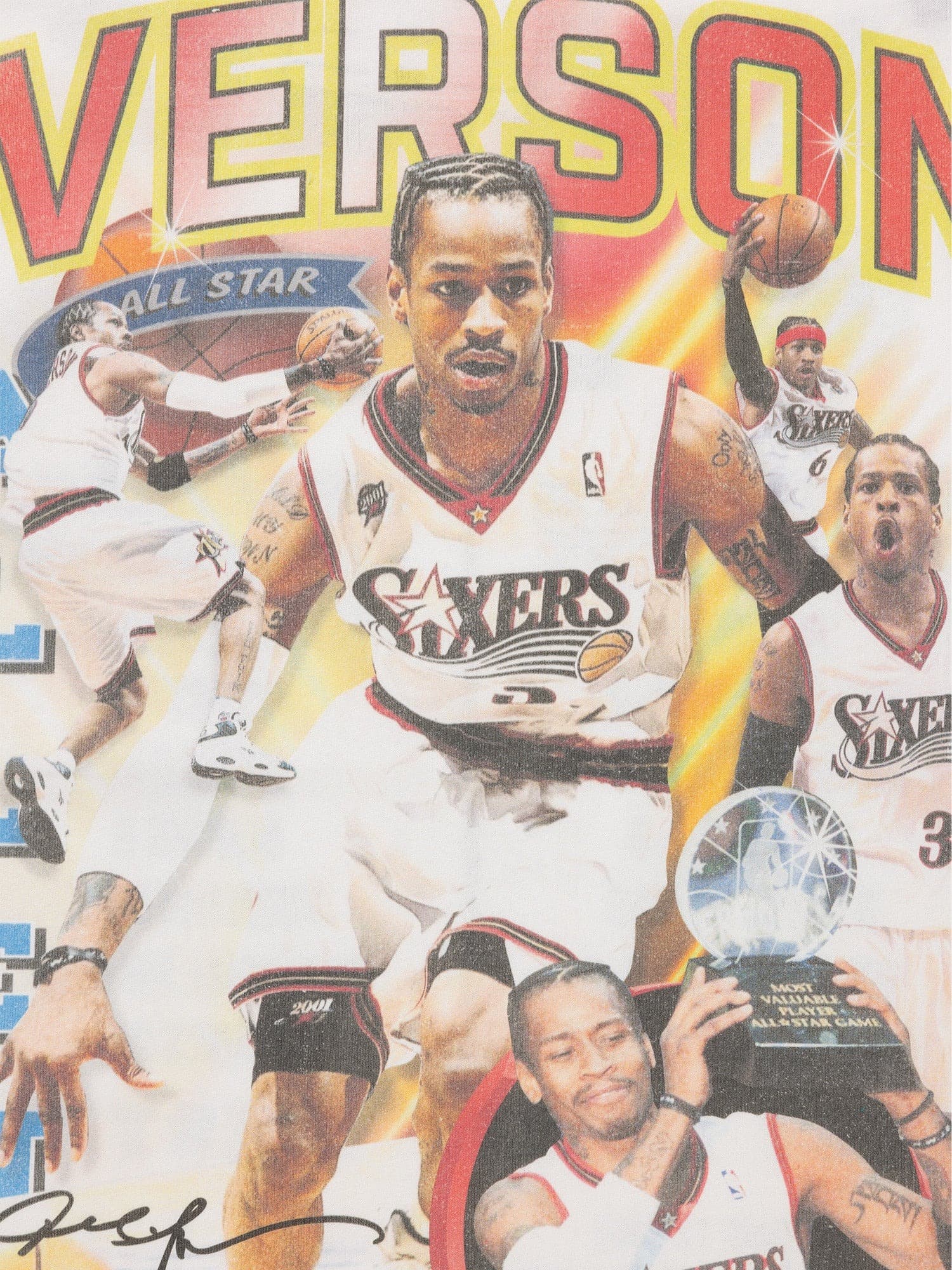 Футболка Mitchell & Ness Allen Iverson Philadelphia 76ers MVP NBA T-Shirt