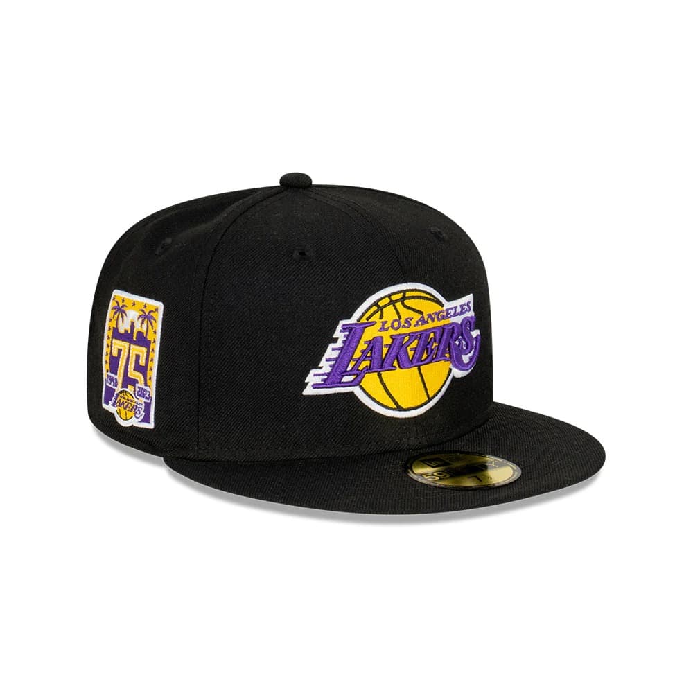 Бейсболка New Era Los Angeles Lakers Commemorative 59FIFTY NBA Fitted Hat