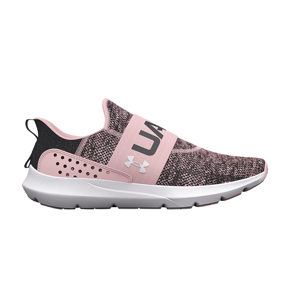 Кроссовки Under Armour Wmns Surge 3 Slip 'Prime Pink Jet Grey'