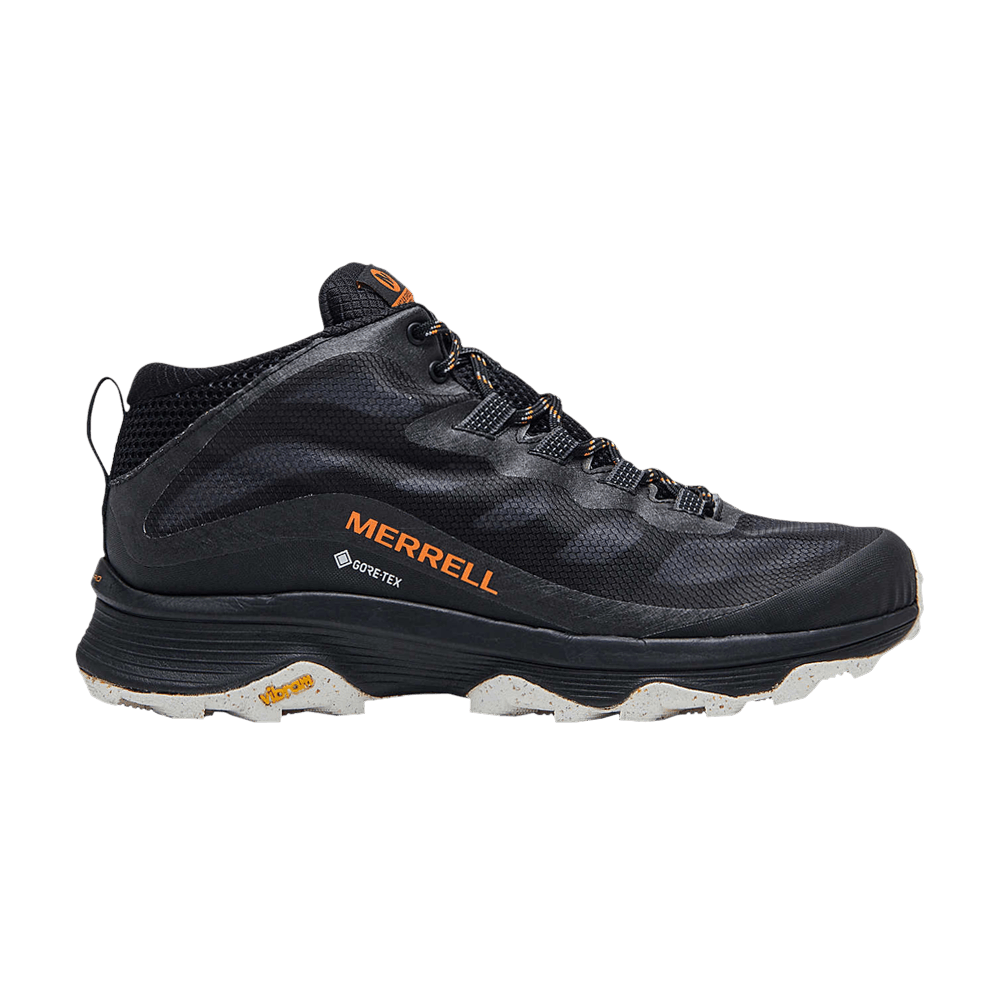 Кроссовки Merrell Moab Speed Mid GORE-TEX 'Black Orange'