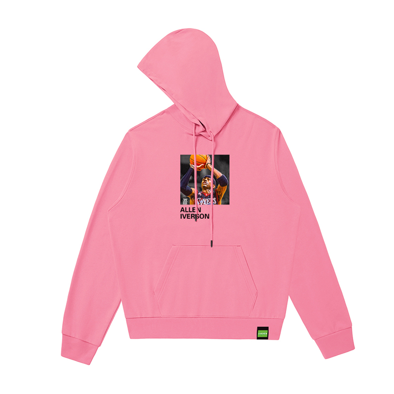 Худи 2020 Kalan Allen Iverson Hoodie Pink