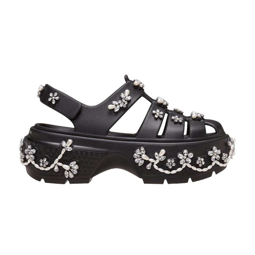 Сандалии Crocs Simone Rocha x Stomp Fisherman Sandal 'Black'