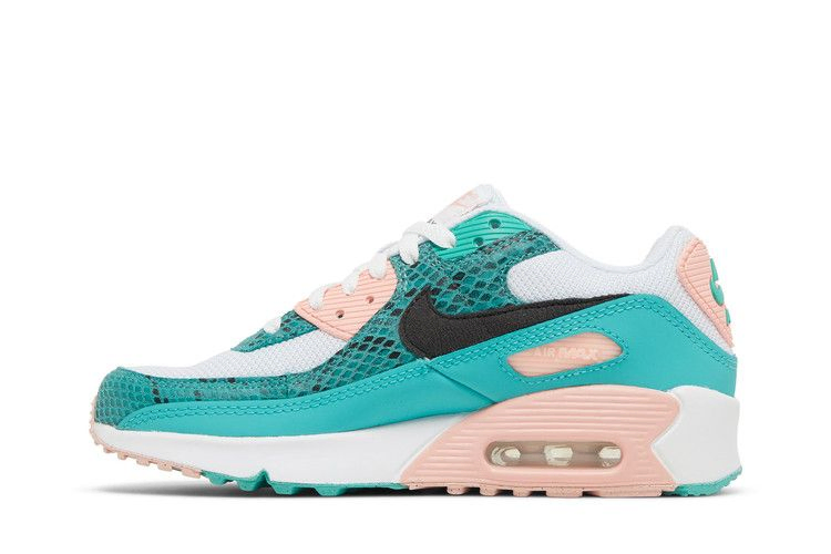 Кроссовки Nike Air Max 90 GS 'Washed Teal Snakeskin'