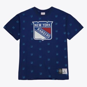 Mitchell-Ness-Blue-New-York-Rangers-Allover-Print-T-Shirt-300x300