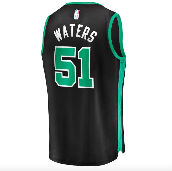 Баскетбольная джерси Boston Celtics #51 Tremont Waters Fast Break Player Statement Black Jersey