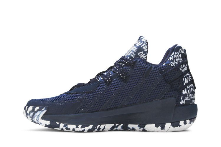 Кроссовки adidas Dame 7 'I Am My Own Fan - Collegiate Navy'