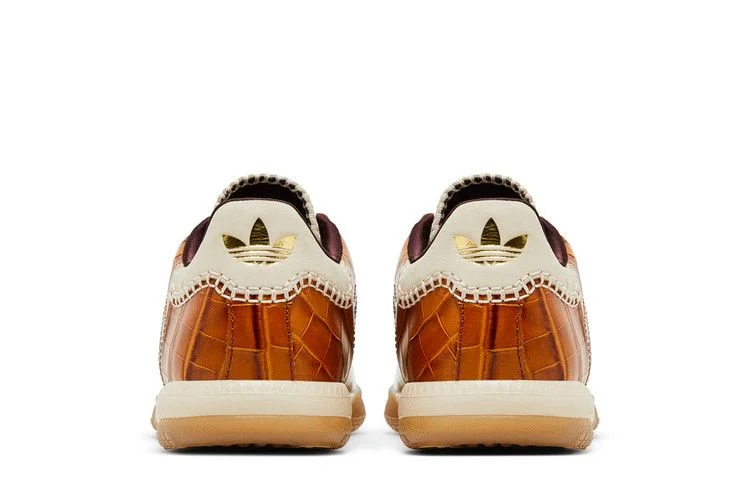 Кроссовки Wales Bonner x adidas Samba Millennium 'Silver Metallic Easy Yellow'