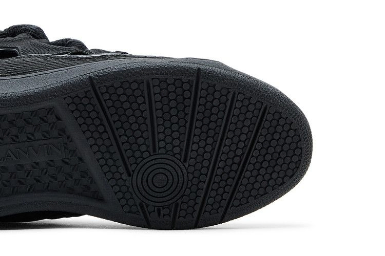 Кроссовки Lanvin Curb Sneakers 'Metallic Effect - Black'