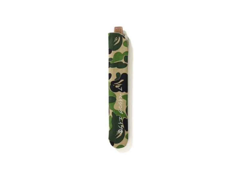 BAPE-ABC-Japanese-Folding-Fan-Green-2