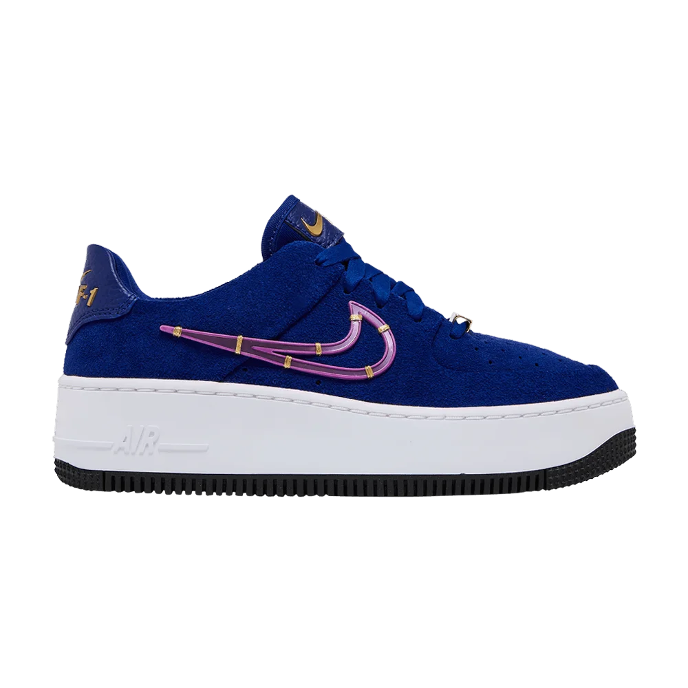 Кроссовки Nike Wmns Air Force 1 Sage Low LX 'Deep Royal Blue'