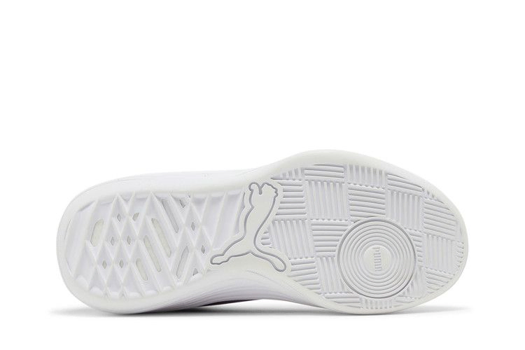 Кроссовки Puma Clyde All-Pro Jr 'White Spectra Yellow'