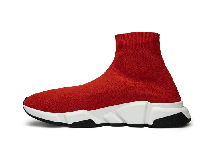 Кроссовки Balenciaga Speed Trainer Mid 'Red'