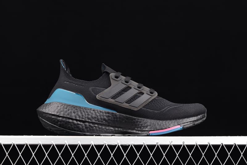 Кроссовки adidas UltraBoost 21 Black Active Teal
