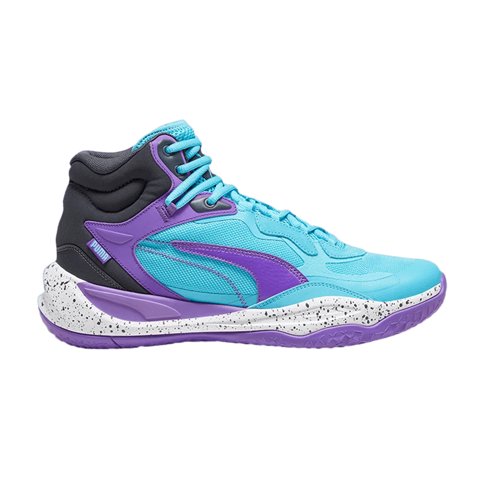 Krossovki-Puma-Playmaker-Pro-Mid-Purple-Glimmer-Bright-Aqua