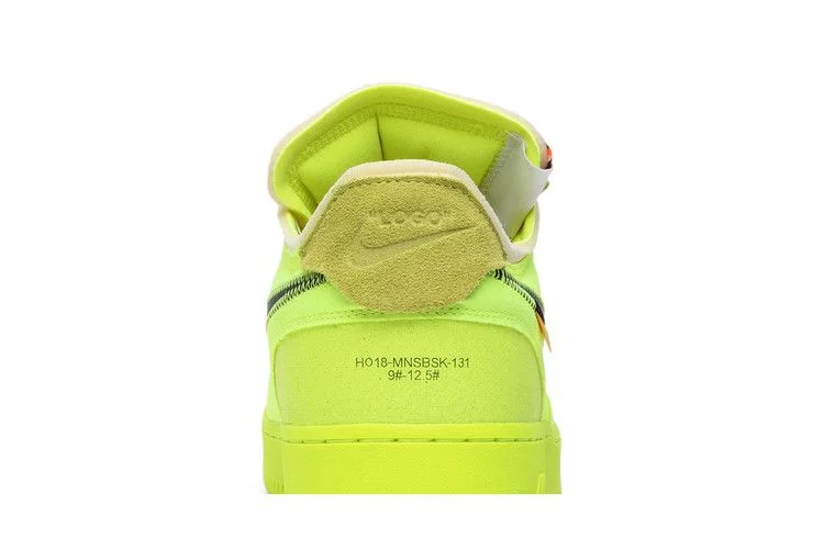 Кроссовки Off-White x Nike Air Force 1 Low 'Volt'