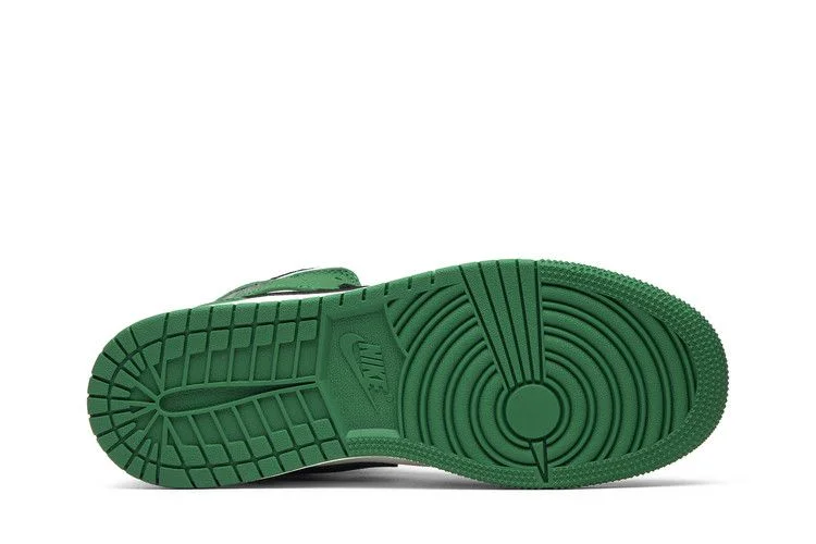 Кроссовки Air Jordan 1 Mid SE GS 'Pine Green'