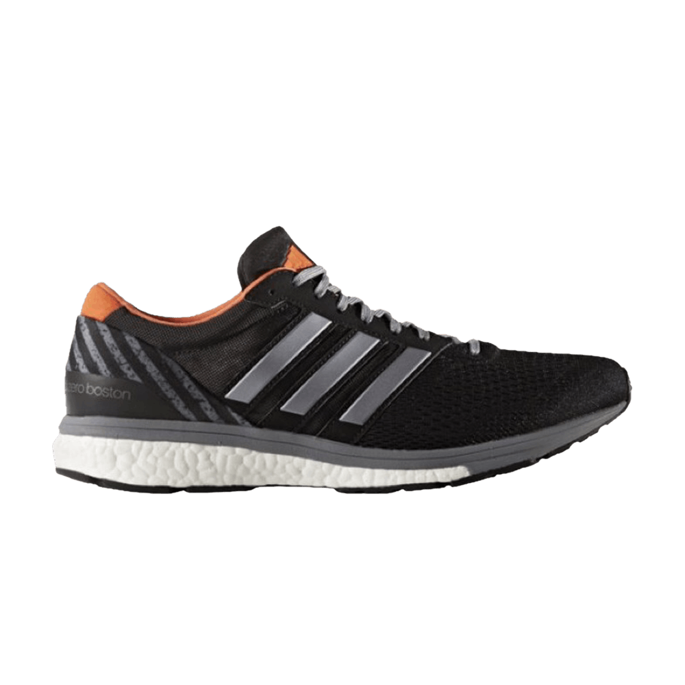 Кроссовки Adidas Adizero Boston 6 GFX 'Black Energy Orange'