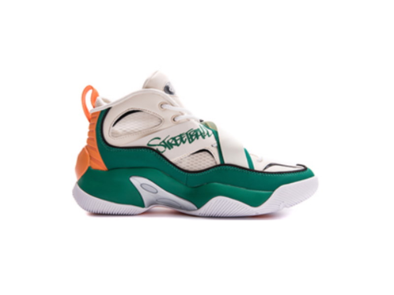 AND1-THE-X-STRAP-HI-Green-Orange