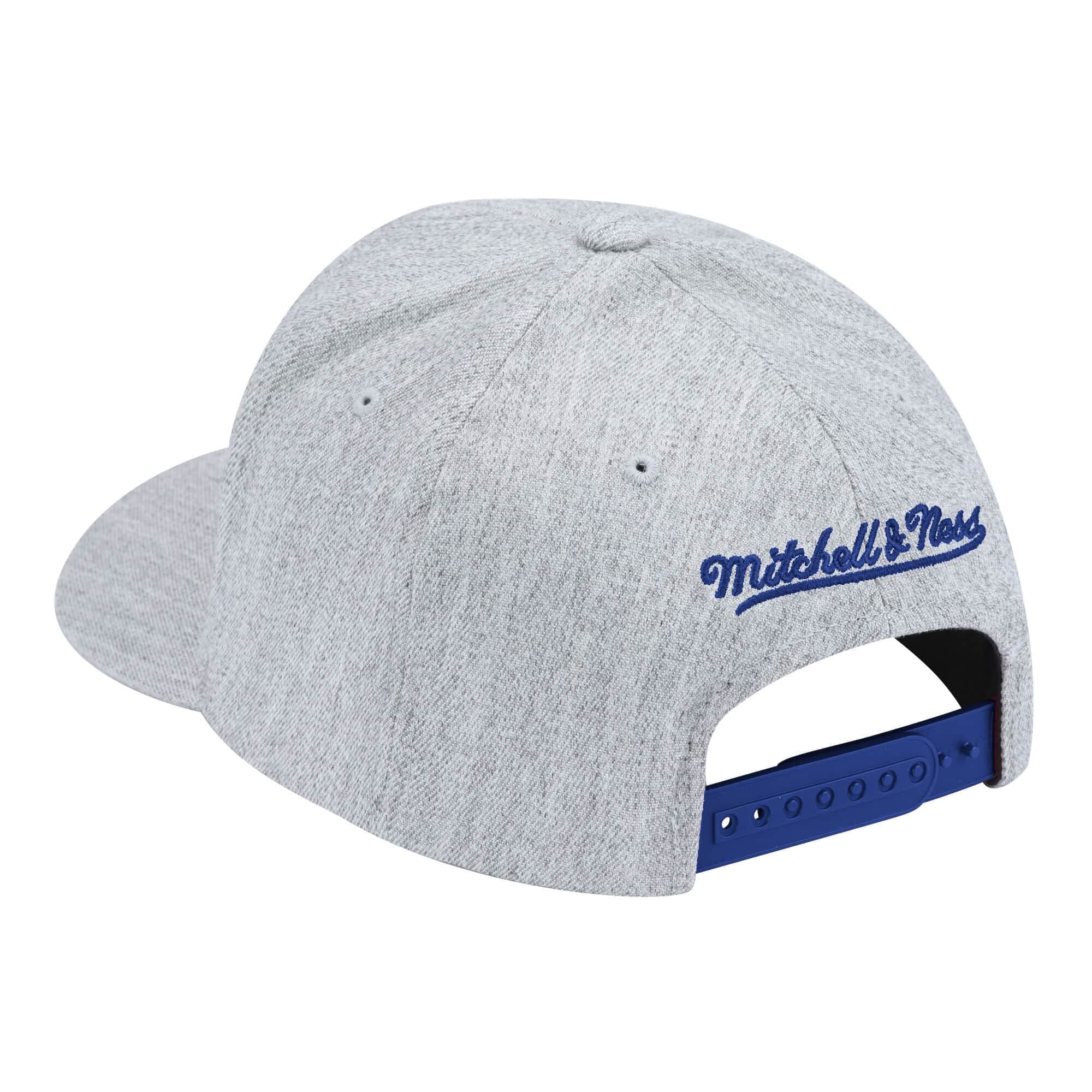Бейсболка Mitchell & Ness Team Heather Classic Red Snapback Los Angeles Clippers Hat