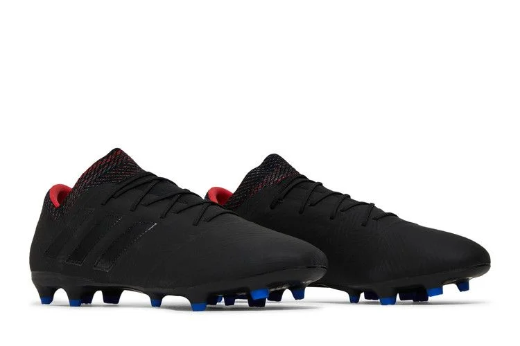 Krossovki-Adidas-Nemeziz-18.2-FG-Black-Football-Blue-7