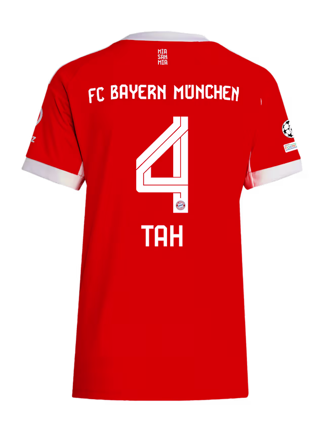 Женское футбольное джерси FC Bayern Munich Home Jersey 25-26 TAH 4