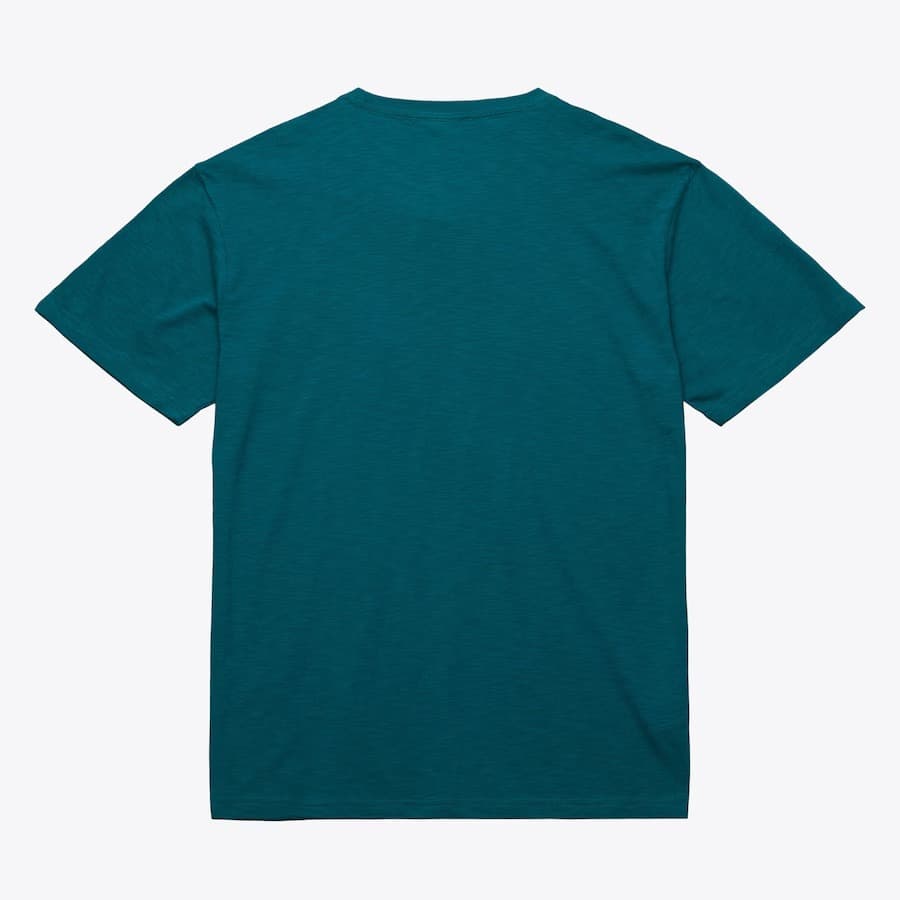 Футболка Mitchell & Ness Aqua Miami Dolphins Vintage Logo Legendary Slub T-Shirt
