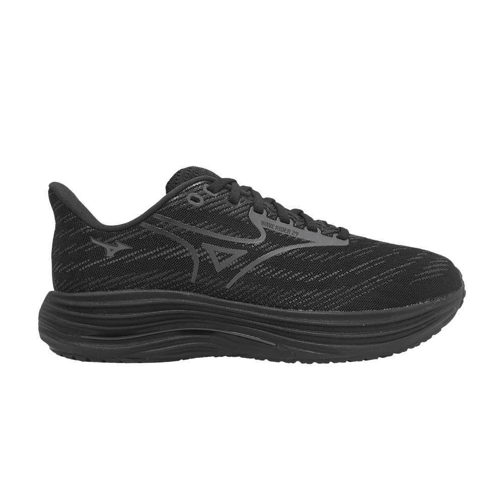 Кроссовки Mizuno Wave Rider 29 Super Wide 'Black'