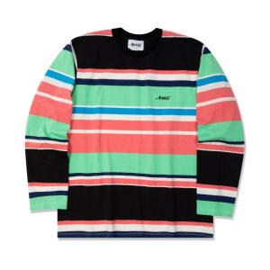 Awake-Embroidered-Logo-Engineered-Stripe-LS-T-shirt-Black-300x300