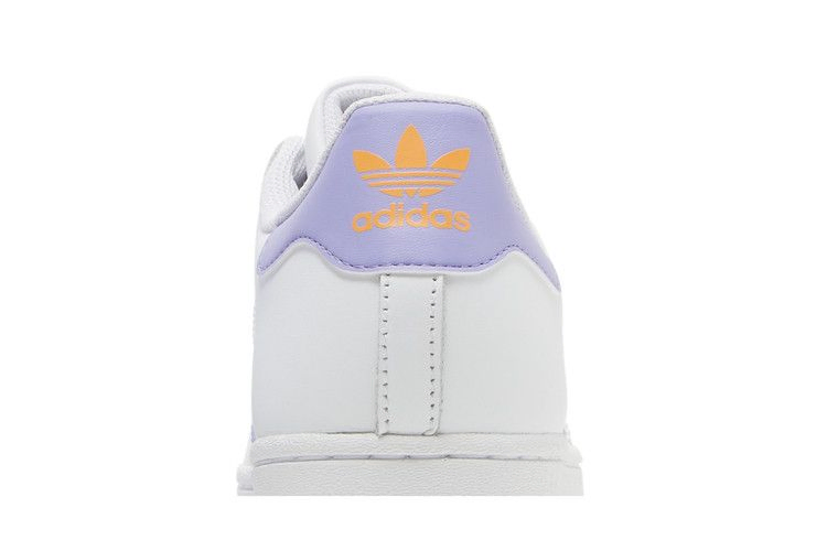 Кроссовки Adidas Superstar 'White Light Purple'