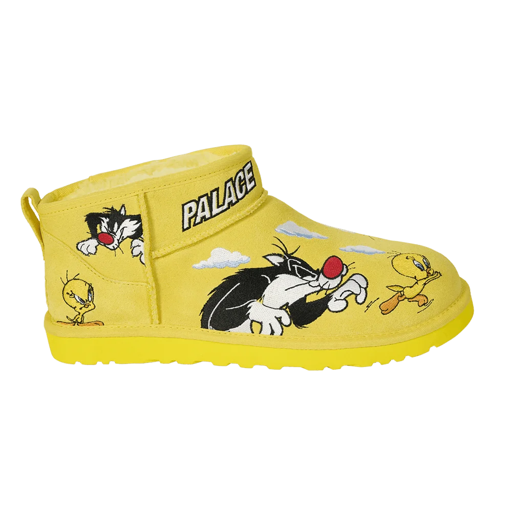 Palace x Looney Tunes x UGG Classic Ultra Mini Boot 'Yellow'