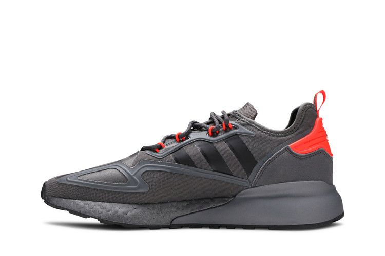 Кроссовки Adidas ZX 2K Boost 'Grey Solar Red'