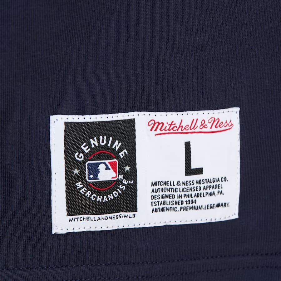 Футболка Mitchell & Ness Navy Atlanta Braves Team OG 2.0 Premium T-Shirt