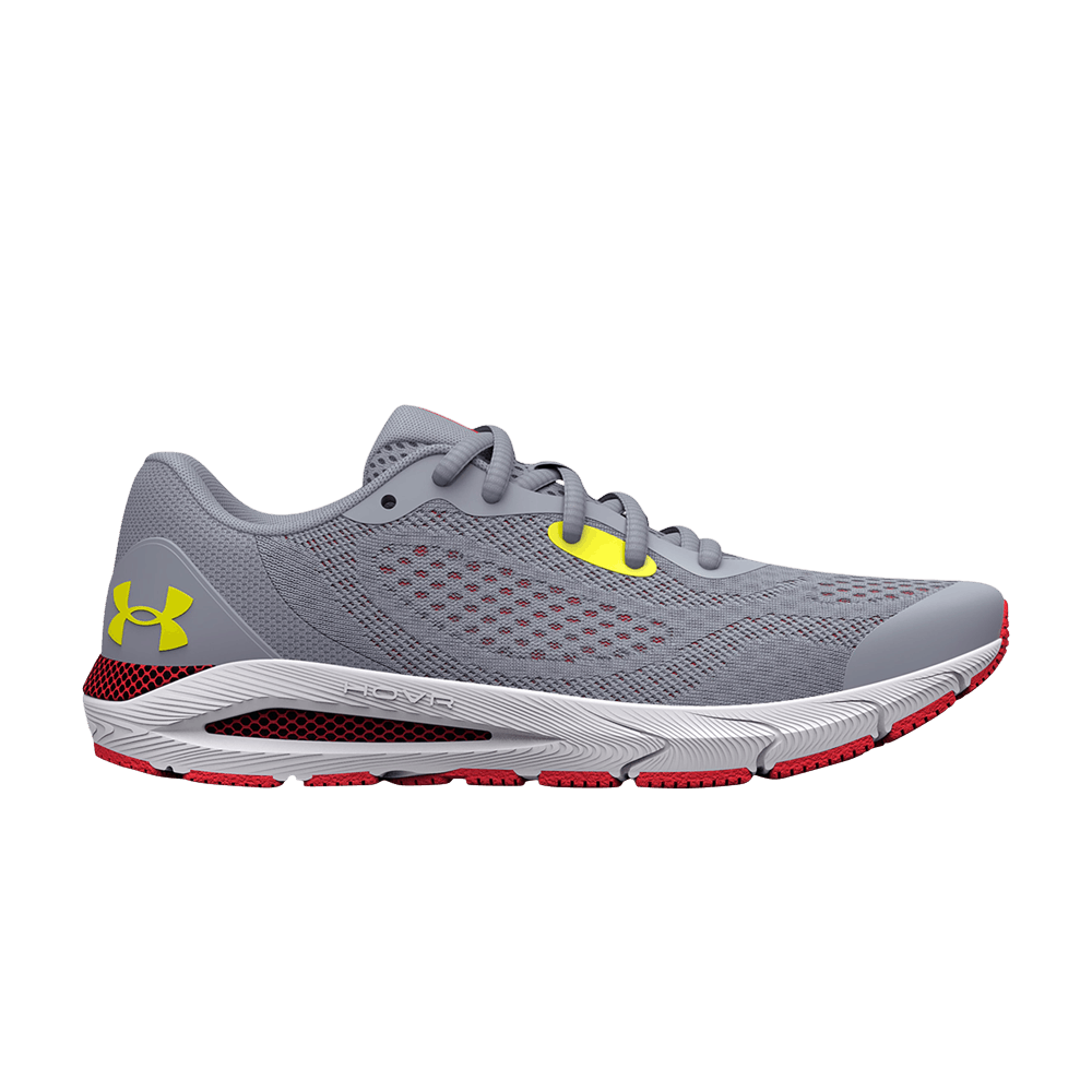 Кроссовки Under Armour HOVR Sonic 5 GS 'Mod Grey Bolt Red'