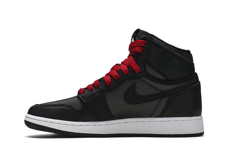Кроссовки Air Jordan 1 Retro High OG BG 'Black Gym Red'