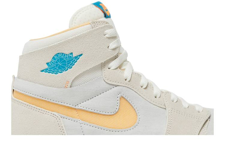 Кроссовки Air Jordan 1 High Zoom Comfort 2 'Light Orewood Citrus'