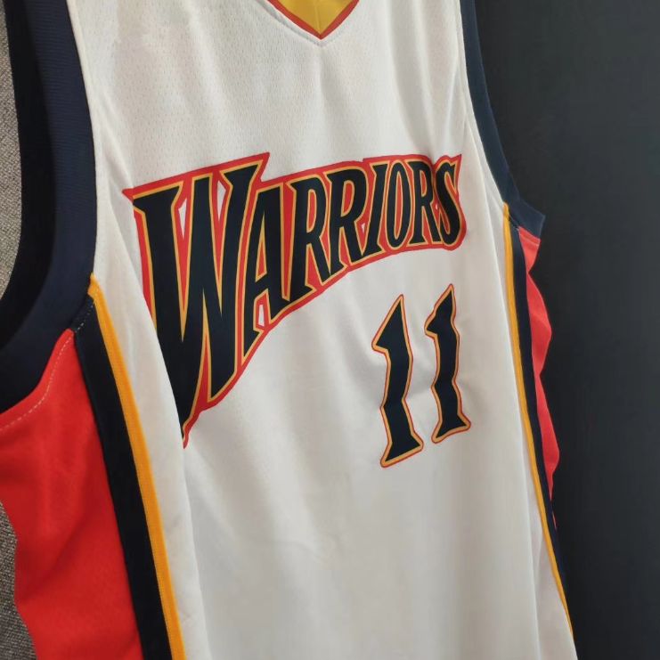 Баскетбольная джерси 2009-10 Klay Thompson Warriors #11 White