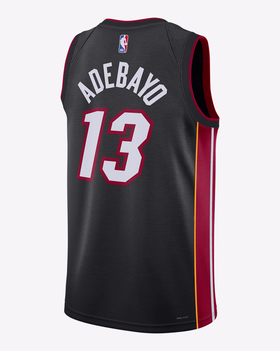 Баскетбольное джерси Nike NBA Bam Adebayo MIA 24-25 Icon Edition Swingman