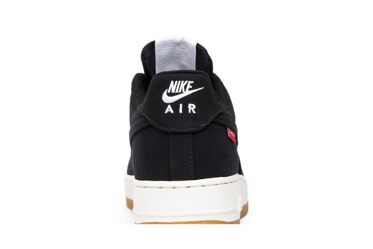 Кроссовки Nike Supreme x Air Force 1 Low Premium '08 NRG 'Black'