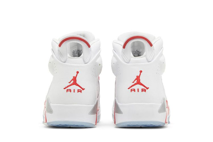 Кроссовки Air Jordan 6-17-23 'White Fire Red'