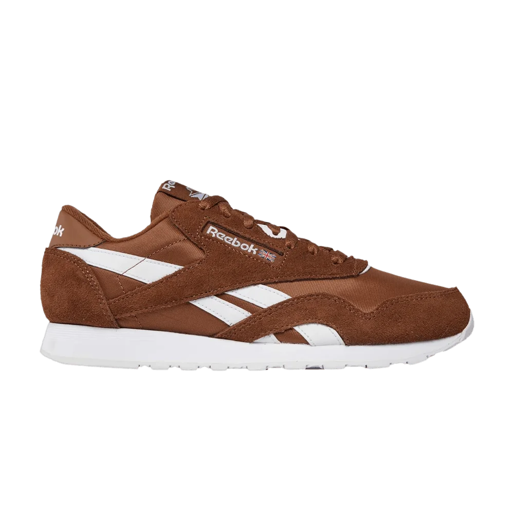 Кроссовки Reebok Classic Nylon 'Collegiate Brown'