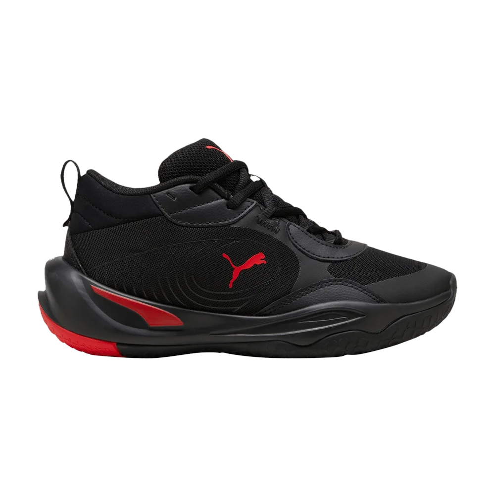Кроссовки Puma Playmaker Pro Big Kid 'Black For All Time Red'