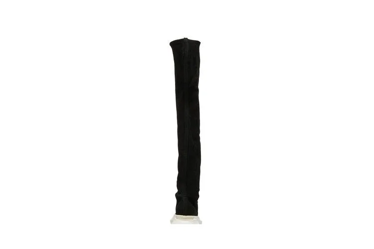 Кроссовки Rick Owens Wmns EDFU DRKSHDW Abstract Stocking 'Black Milk'