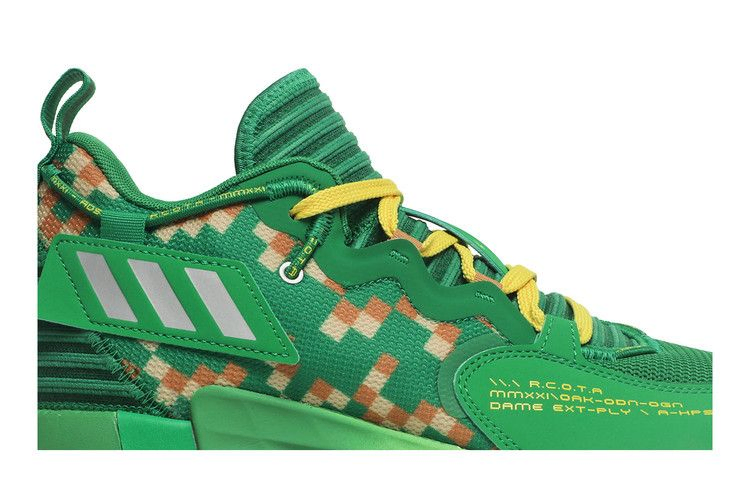 Кроссовки Adidas Dame 7 EXTPLY 'Team Green'
